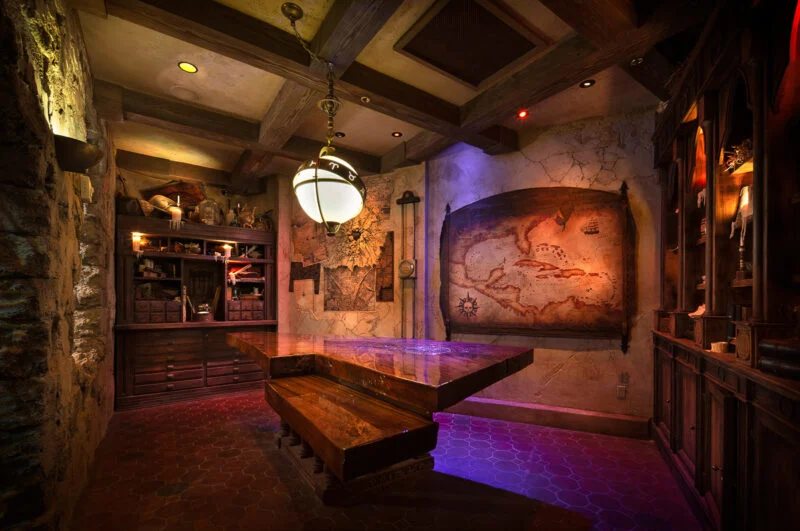 interior at Beak and Barrel Magic Kingdom