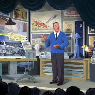 Carousel of Progress update Walt Disney animatronic concept art