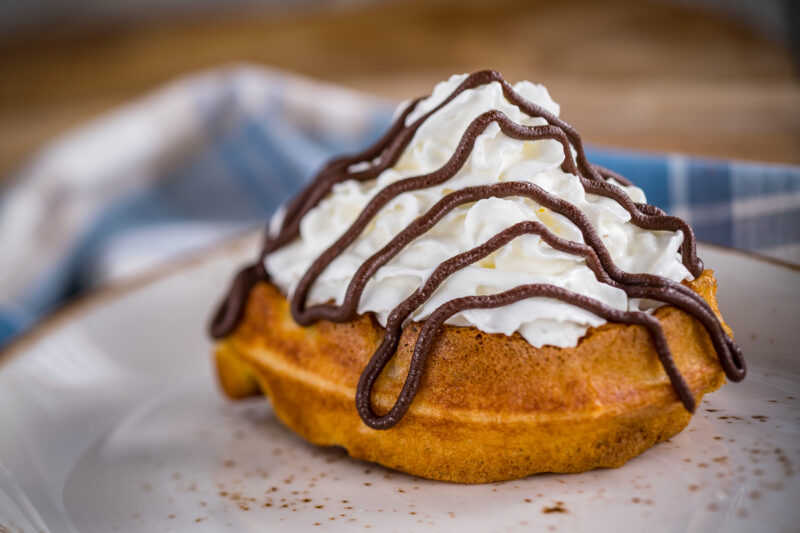 EPCOT Food and Wine Belgium waffle