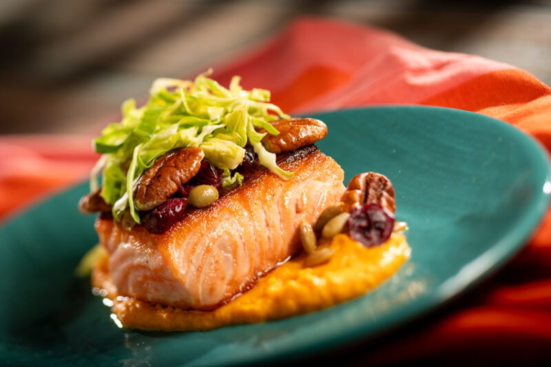 EPCOT Food and Wine Bramblewood Bites trout