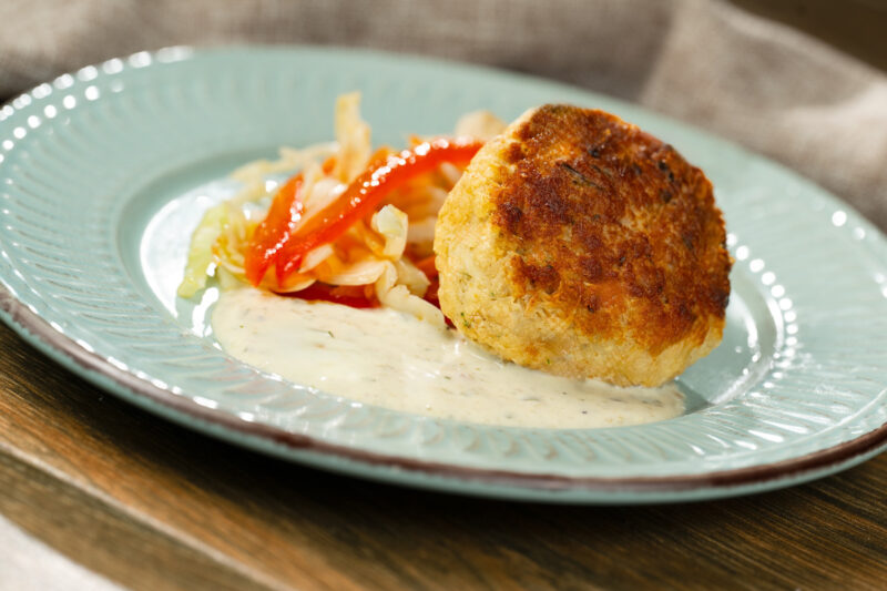 EPCOT Food and Wine Coastal Eats crab cake