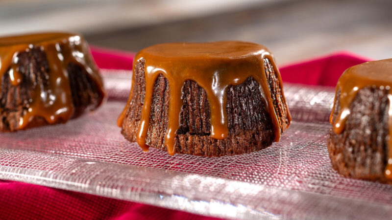EPCOT Food and Wine Flavors of America Chocolate Pudding Cake