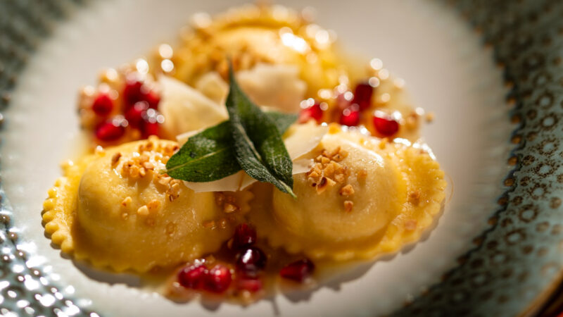 EPCOT Food and Wine Forest & Field ravioli