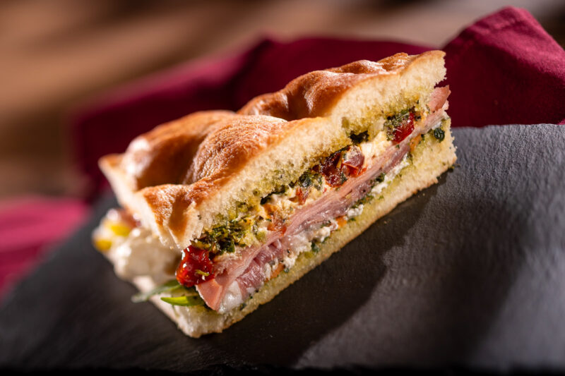 EPCOT Food and Wine Forest & Field Schiacciata Sandwich