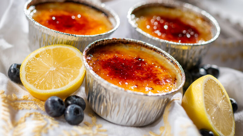 EPCOT Food and Wine France Creme Brulee
