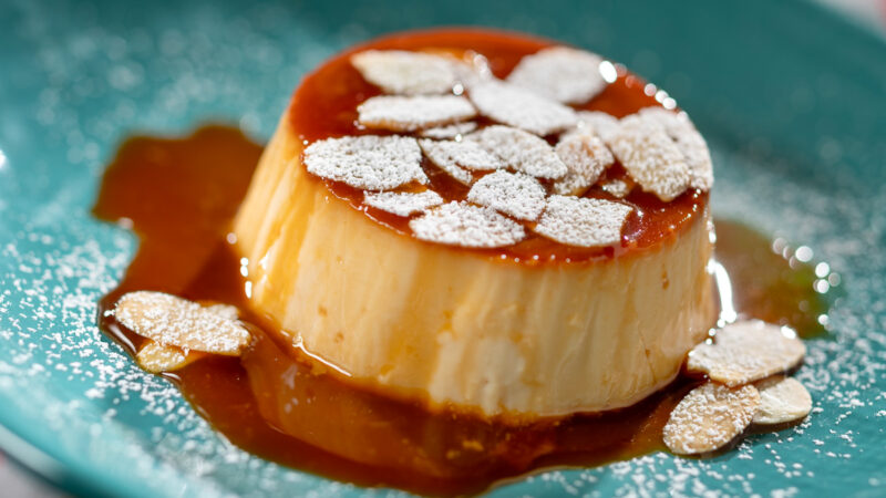 EPCOT Food and Wine Mexico flan de cajeta