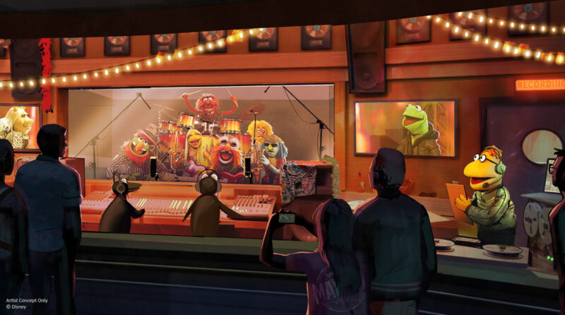 Rock 'n' Roller Coaster Starring The Muppets audio animatronic Scooter