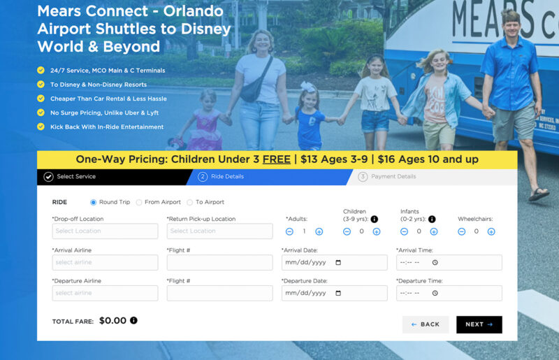 Mears Connect Book Now
