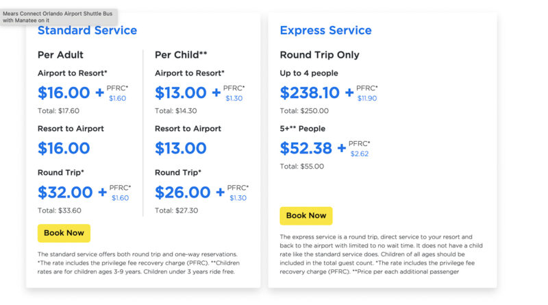 Mears Connect prices