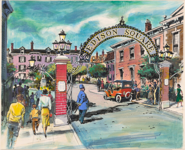 Carousel of Progress concept art old