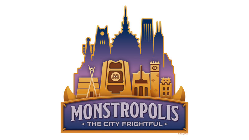 Monstropolis concept art logo Hollywood Studios