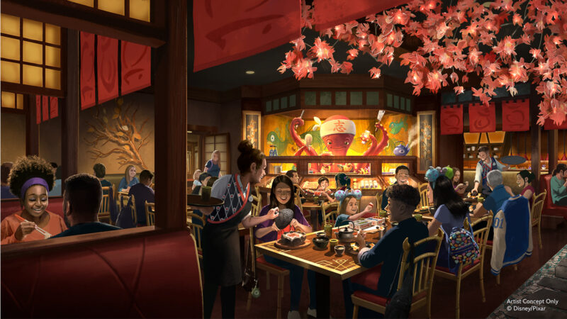 Monstropolis concept art Harryhausen&rsquo;s restaurant Hollywood Studios