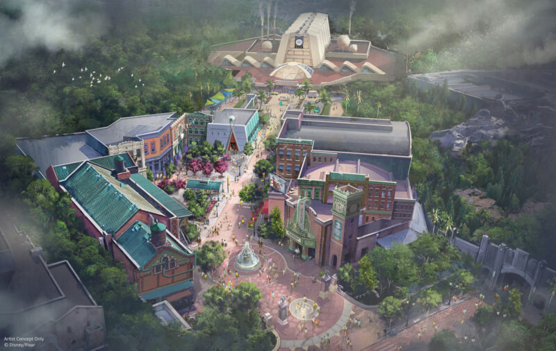 Monstropolis concept art Hollywood Studios