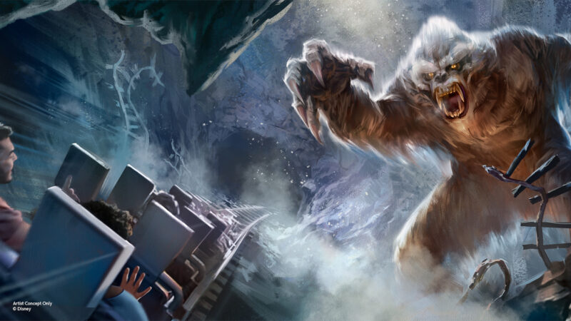 Yeti animatronic Expedition Everest Animal Kingdom