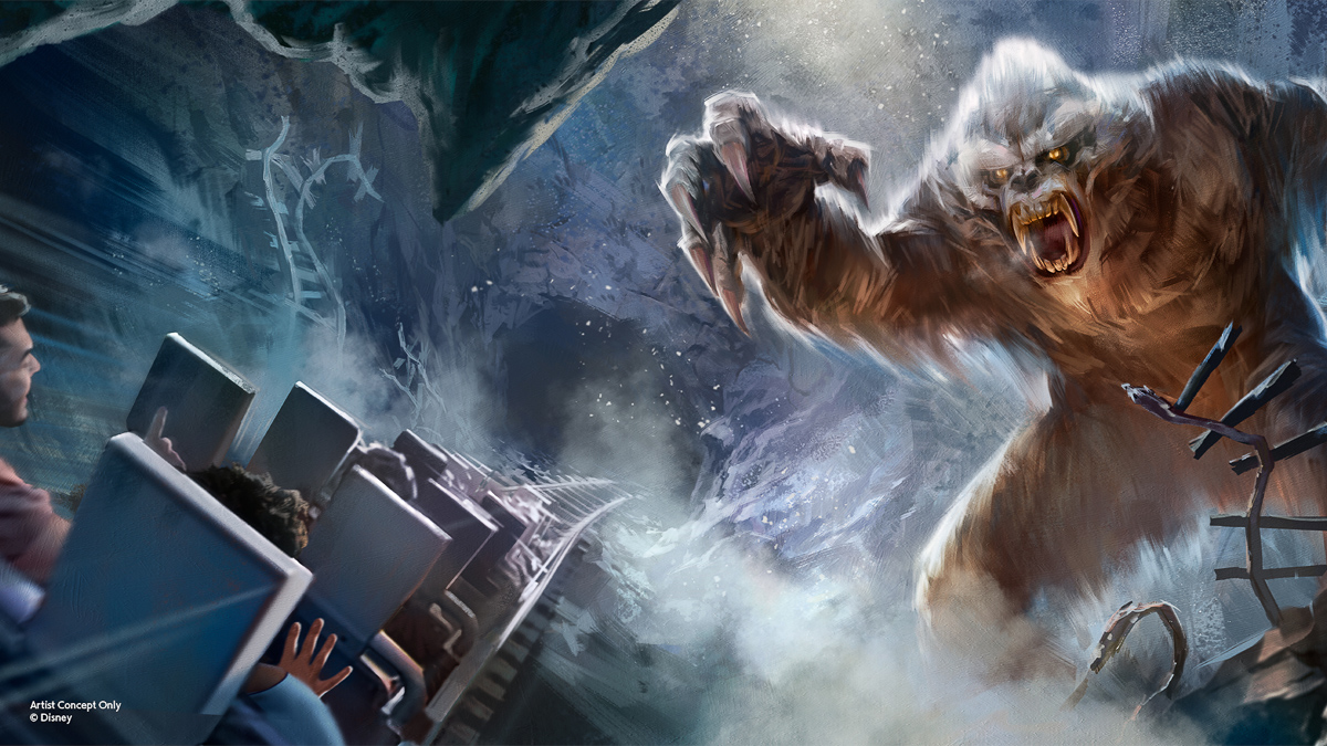 Yeti animatronic Expedition Everest Animal Kingdom