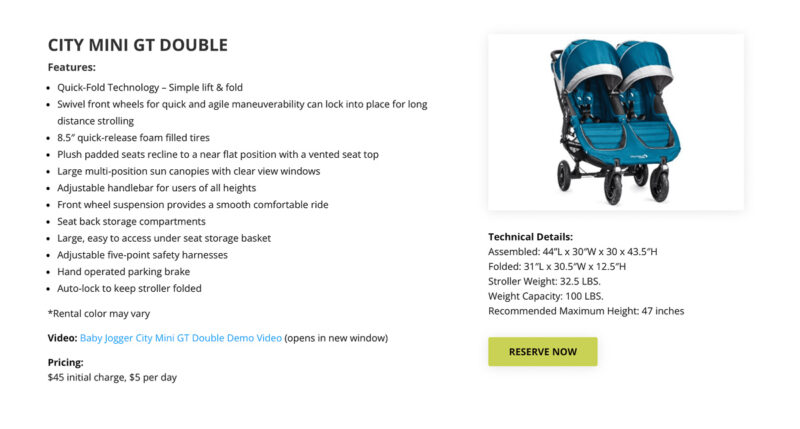 Simple Stroller Rental Orlando
